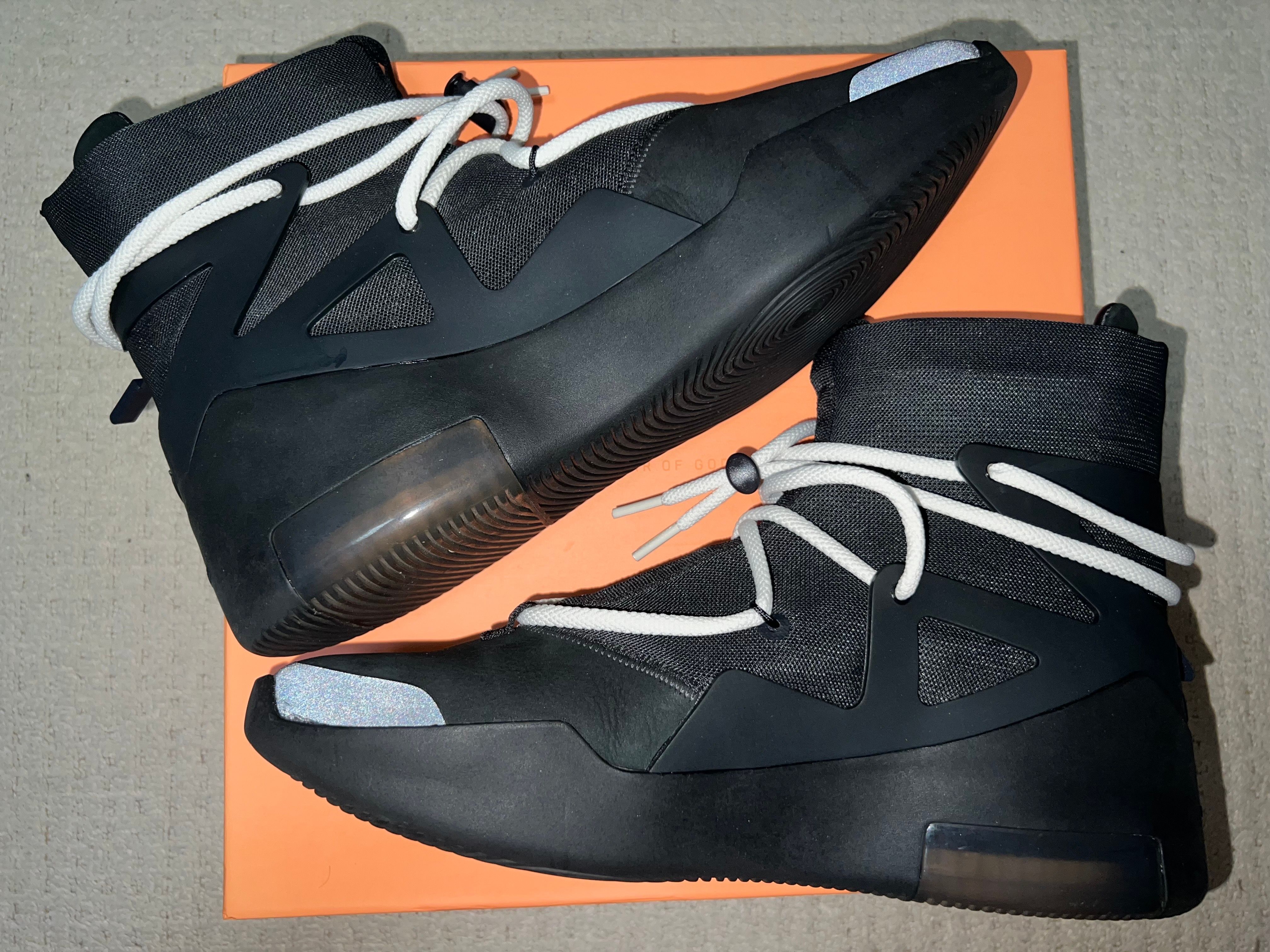 Fear Of God × Nike Air 1 "Triple Black"