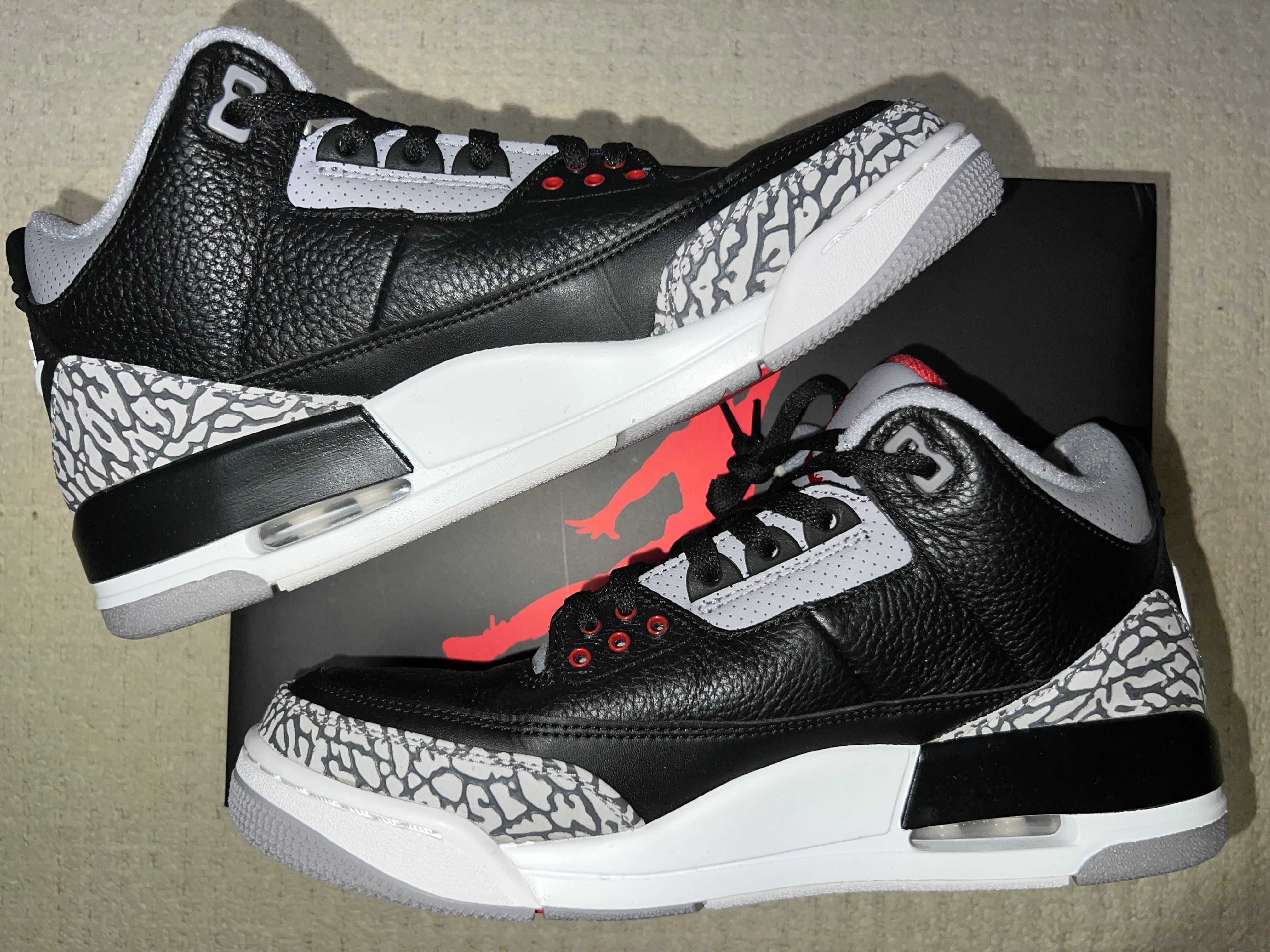 Nike Air Jordan 3 Retro OG "Black Cement" (2018)