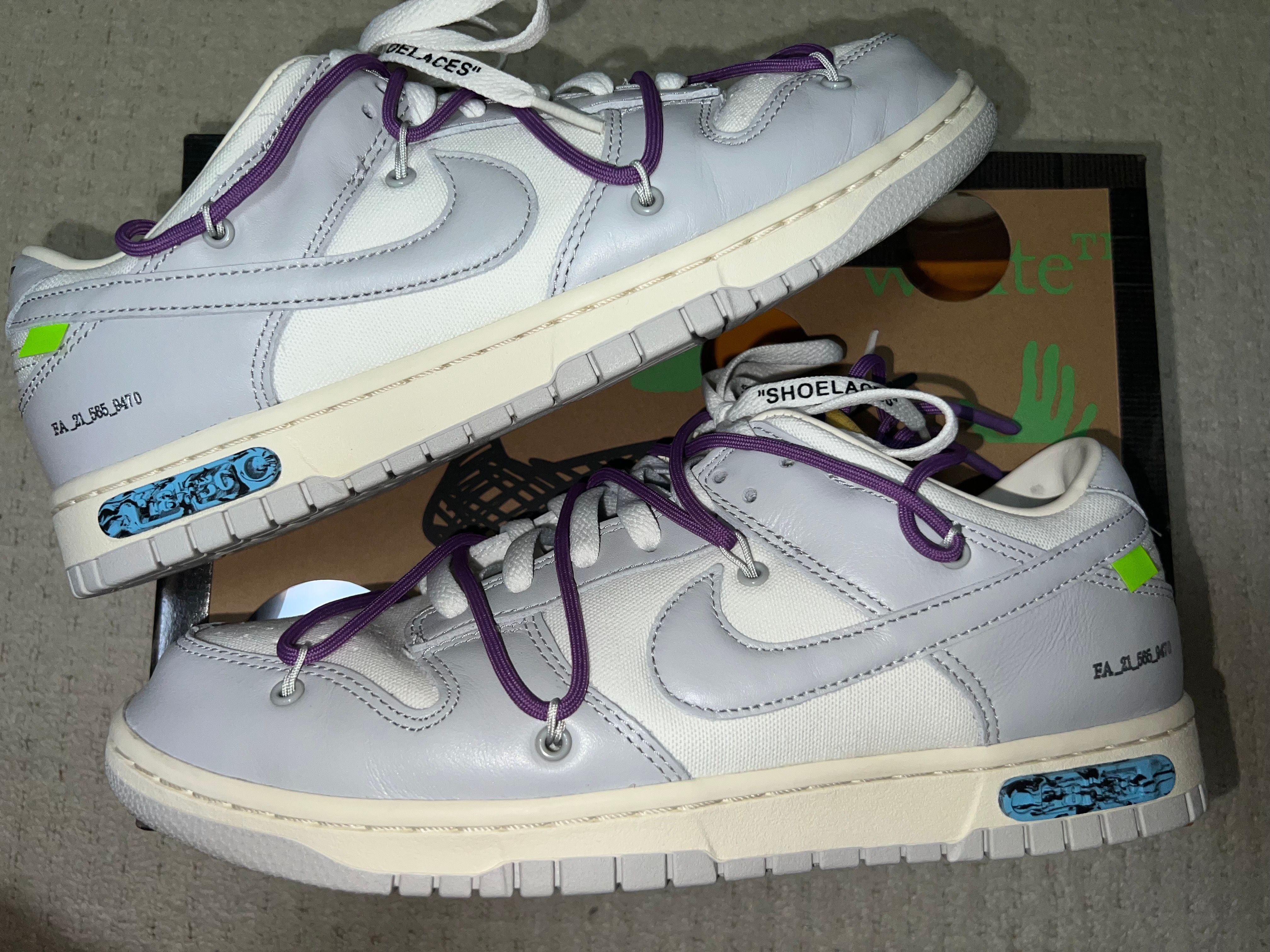 Off-White × Nike Dunk Low 1 of 50 "Lot.48" 