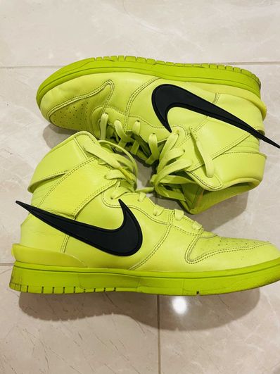 AMBUSH × NIKE DUNK HIGH "FLASH LIME"