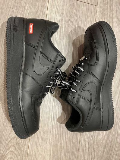 Supreme × Nike Air Force 1 Low "Black"