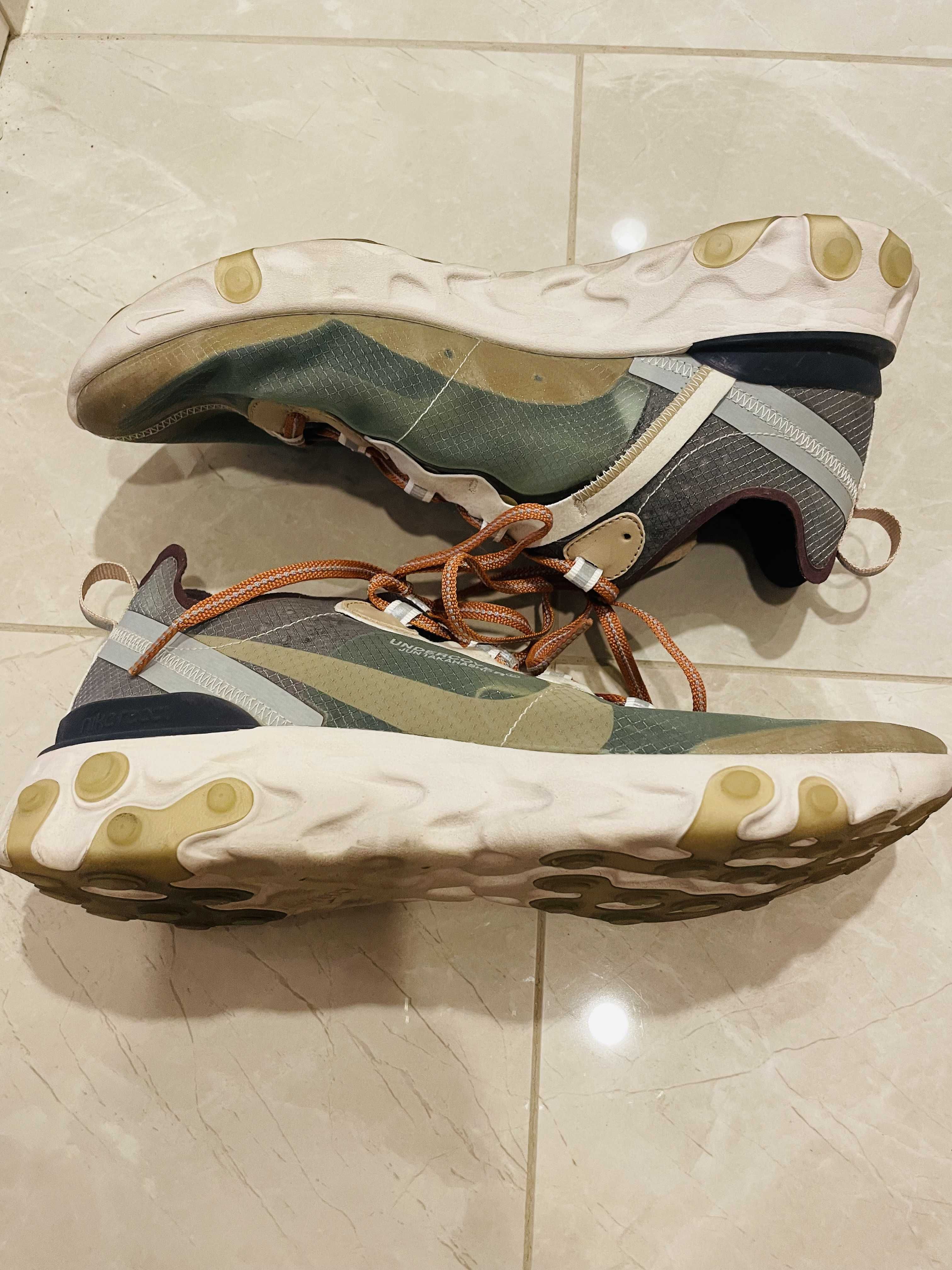 UNDERCOVER × NIKE REACT ELEMENT 87 MINT GREEN/KAHKI