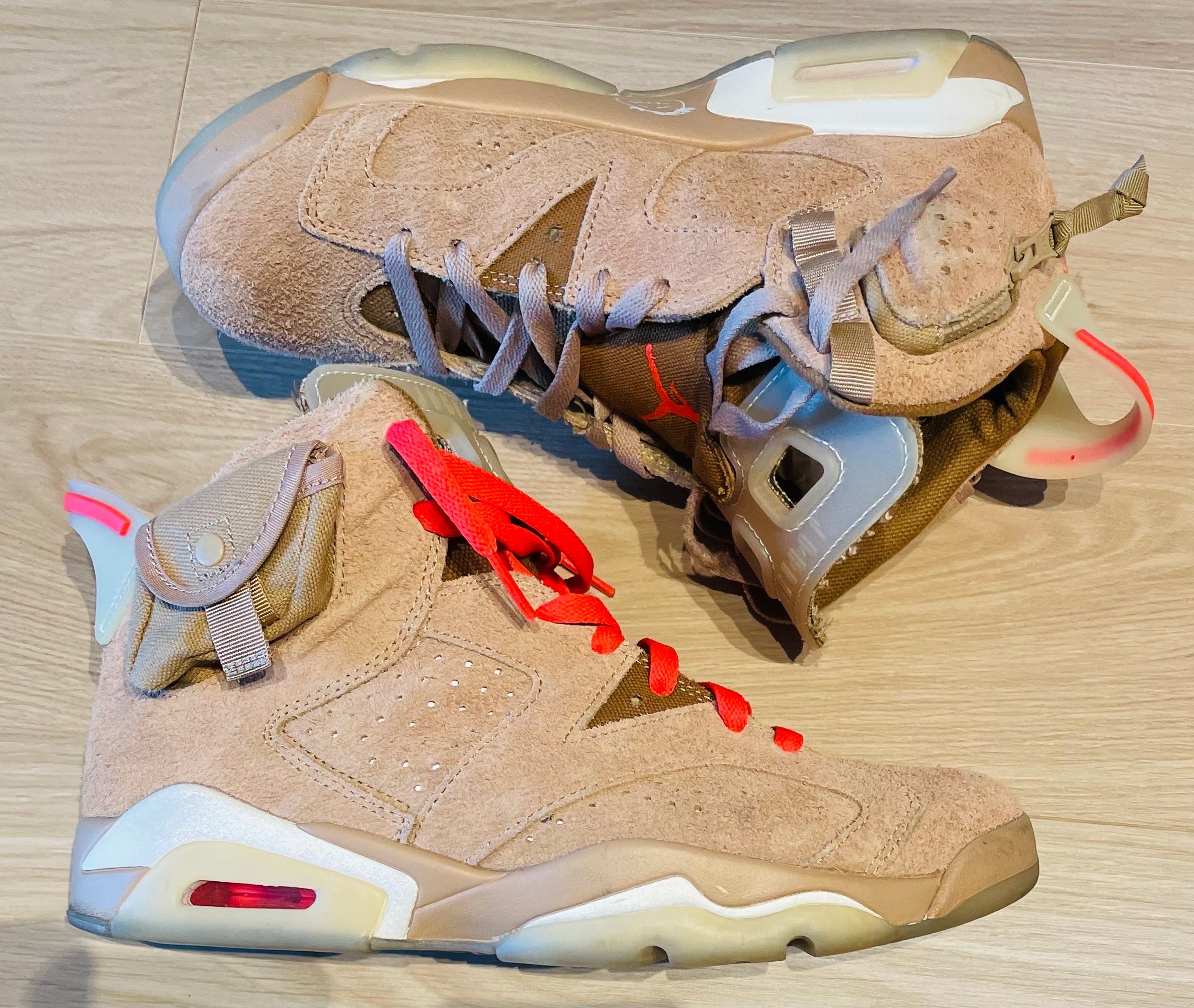 Travis Scott × Nike Air Jordan 6 "British Khaki"