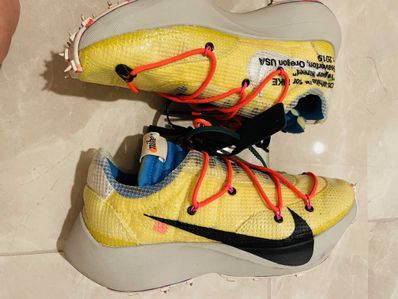 Off-White × Nike Women's Vapor Street "Tour Yellow"