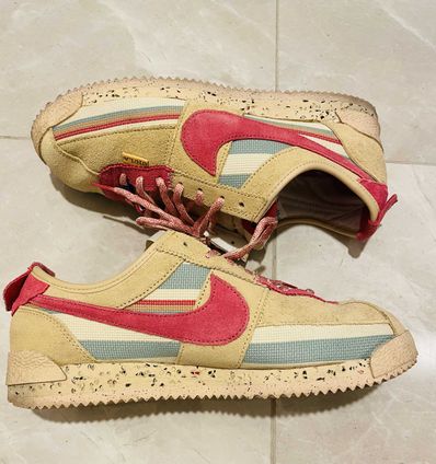 UNION × Nike Cortez "Red/Beige"