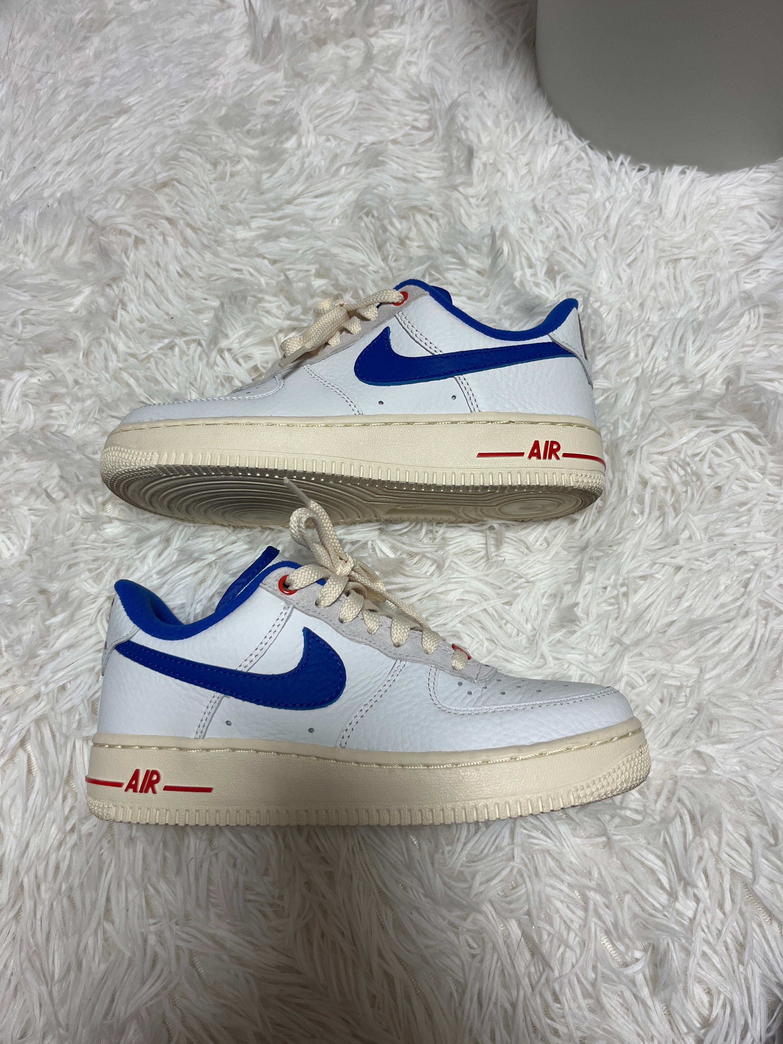 Nike Women's Air Force 1 Low Command Force "White/Blue"