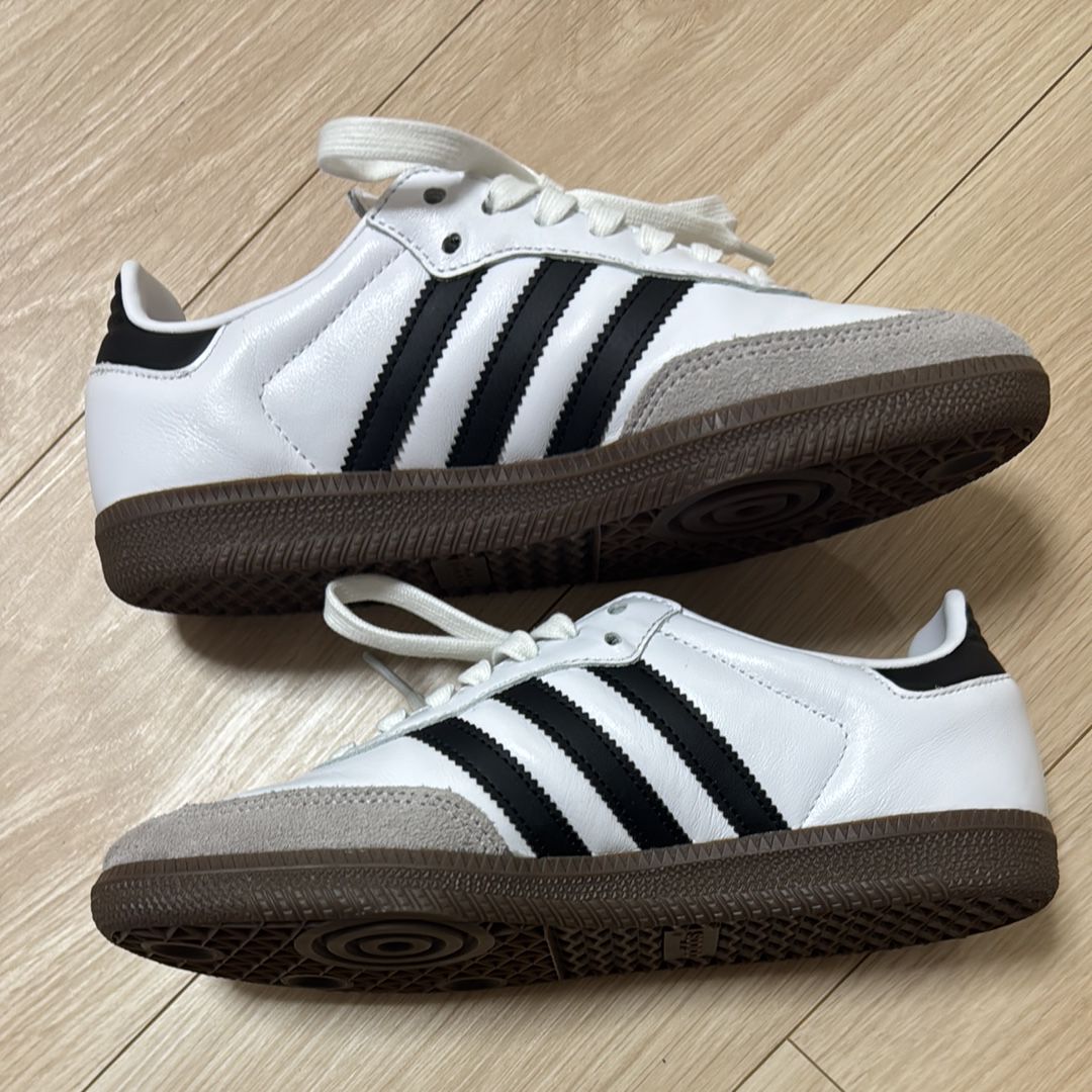 adidas Samba OG "Cloud White/Core Black/Clear Granite"
