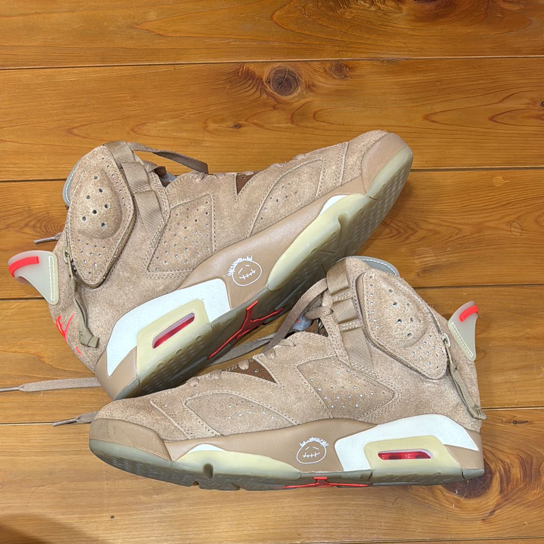 Travis Scott × Nike Air Jordan 6 "British Khaki"
