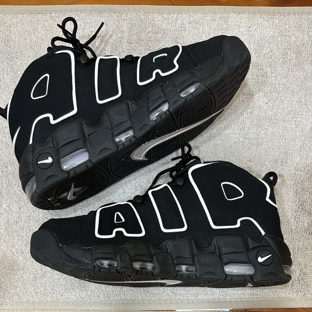 NIKE AIR MORE UPTEMPO "BLACK/WHITE"(2016)