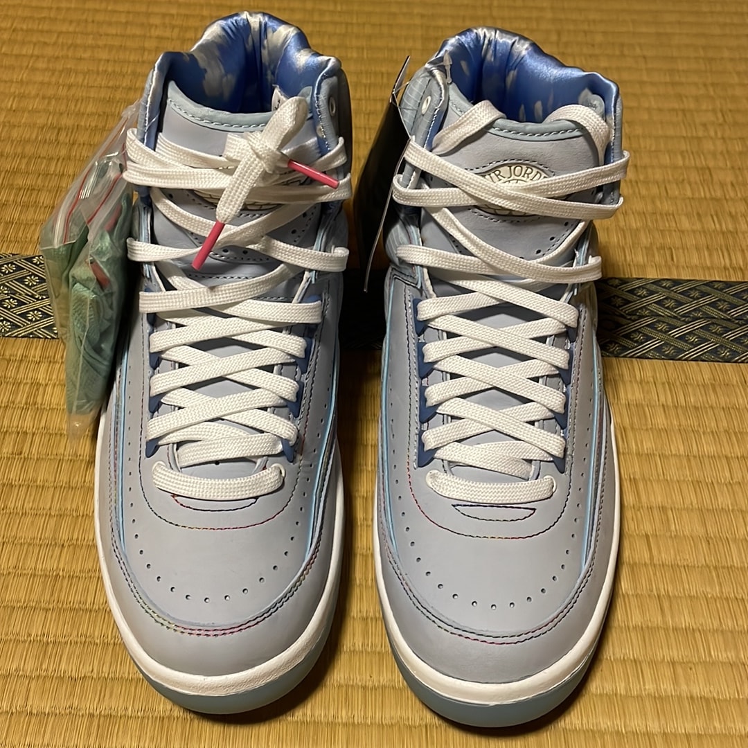 J Balvin × Nike Air Jordan 2 Retro SP "Celestine Blue/White/Multi Color"