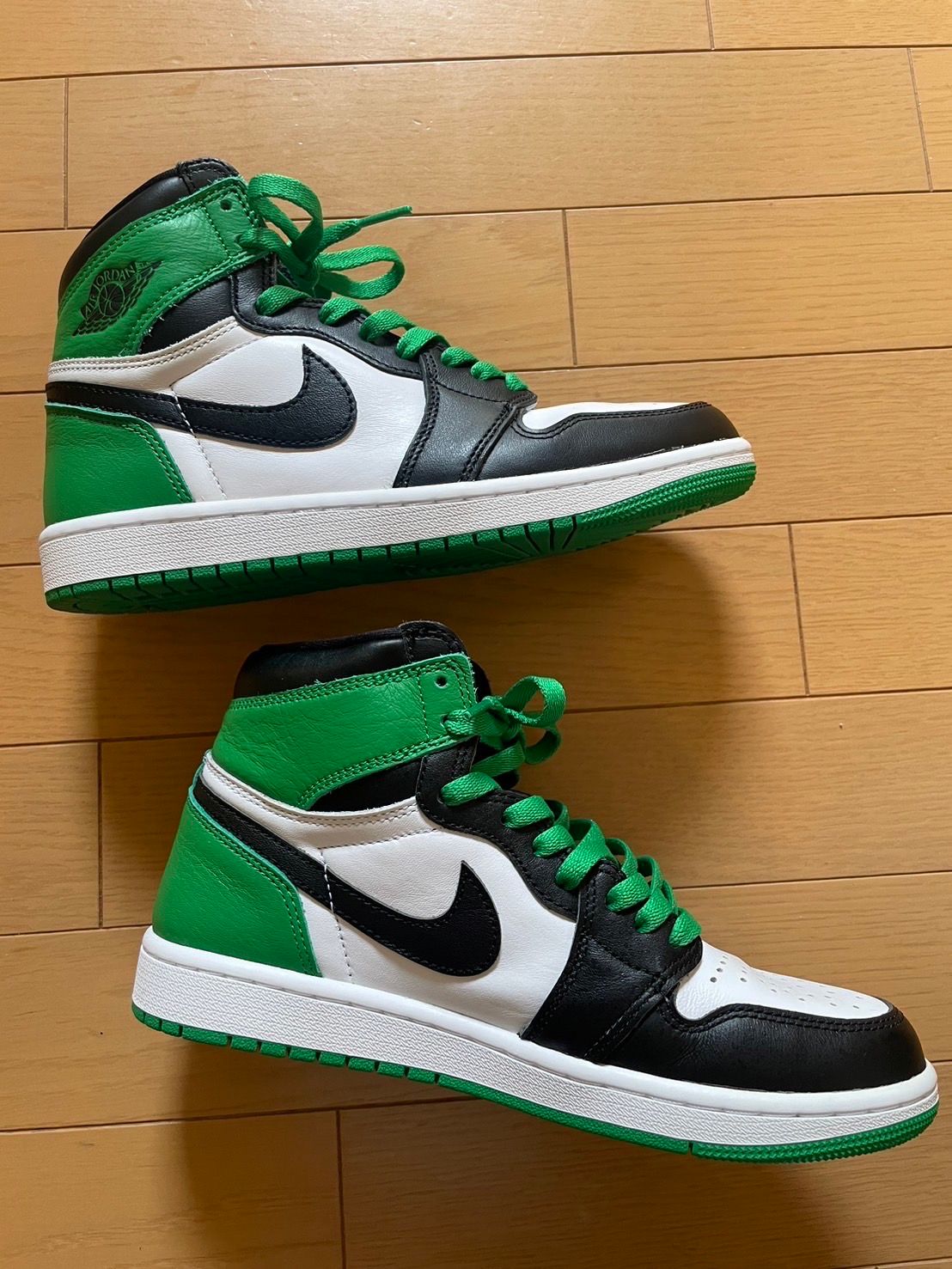 Nike Air Jordan 1 Retro High OG "Celtics/Black and Lucky Green" (2023)