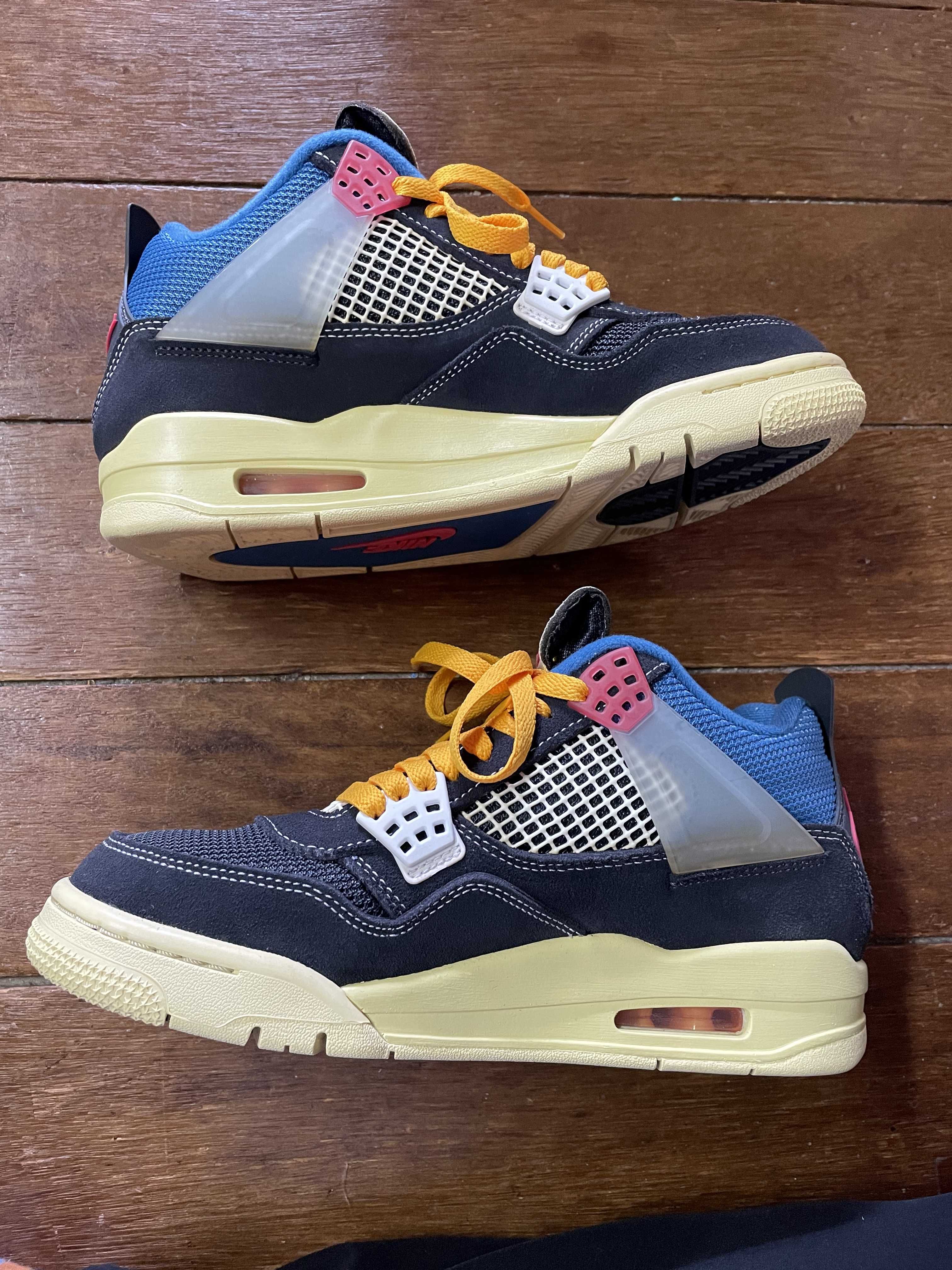 UNION × NIKE AIR JORDAN 4 "OFF NOIR"