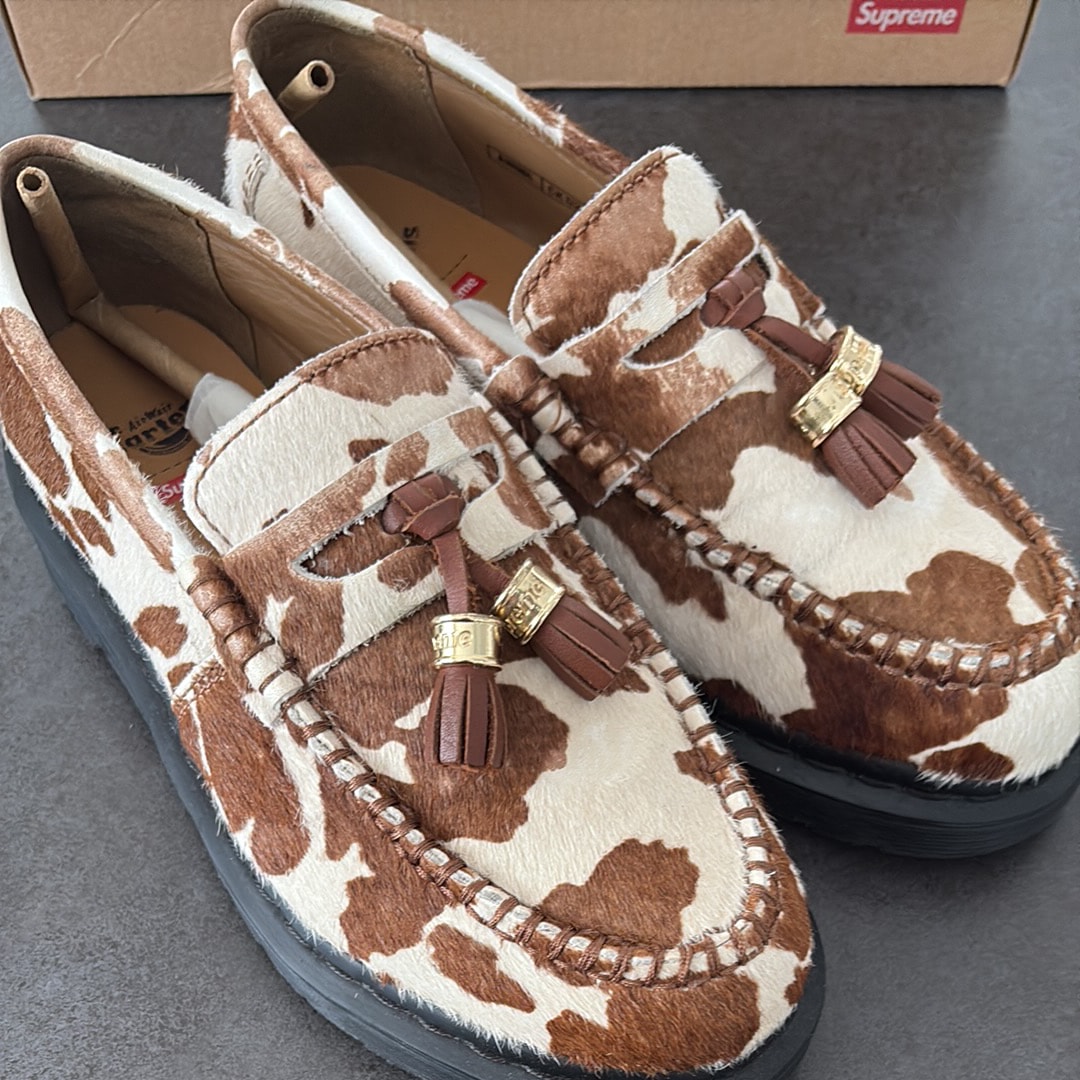 Supreme × Dr.Martens Penton Tassel Loafer "Animal"