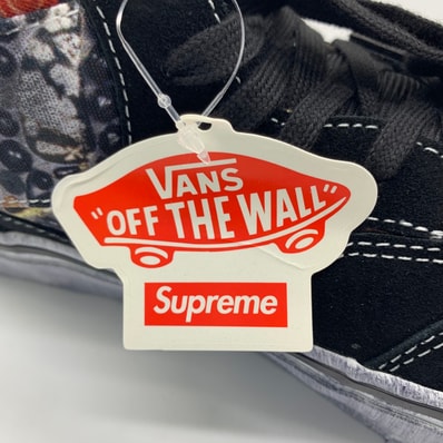 Supreme × Mike Kelley × Vans Half Cab "Black" (26SS Week8)