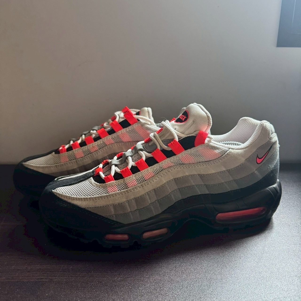 Nike Air Max 95 "White/Solar Red"