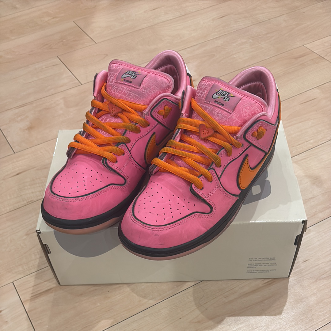 パワーパフガールズ × ナイキ SB ダンク ロー プロ QS 