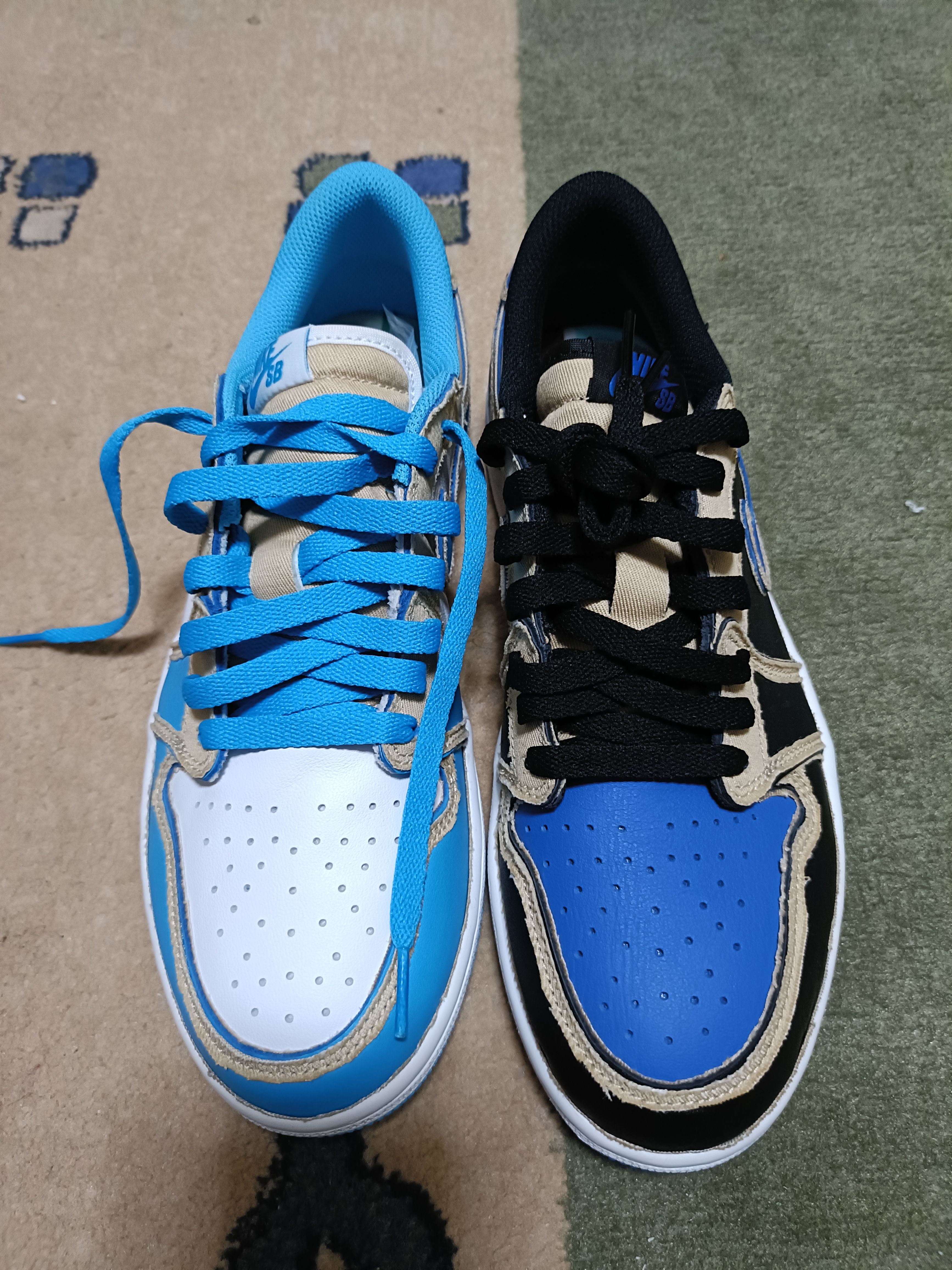 Nike SB Air Jordan 1 Low "Desert Ore/Royal Blue"