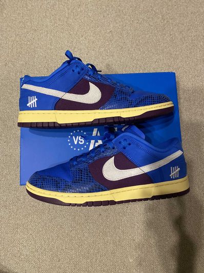 UNDEFEATED × Nike Dunk Low SP "Royal"