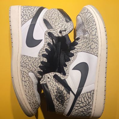 Nike Air Jordan 1 High OG "White Cement/Safari"