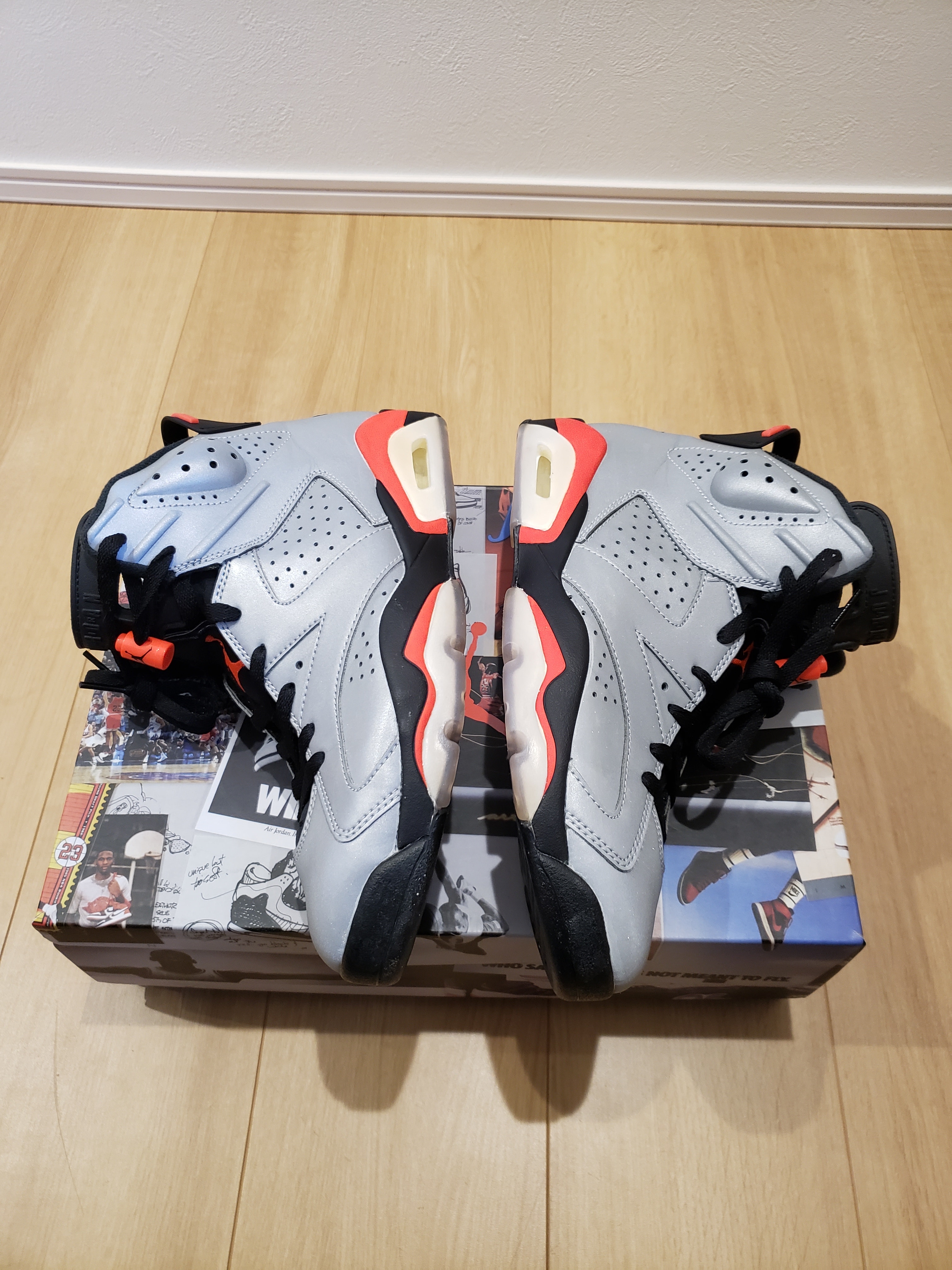 Nike Air Jordan 6 Reflective "Infrared"  