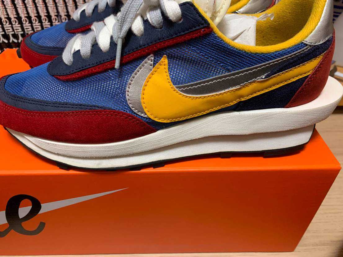 sacai × Nike LDV Waffle "Red/Blue"