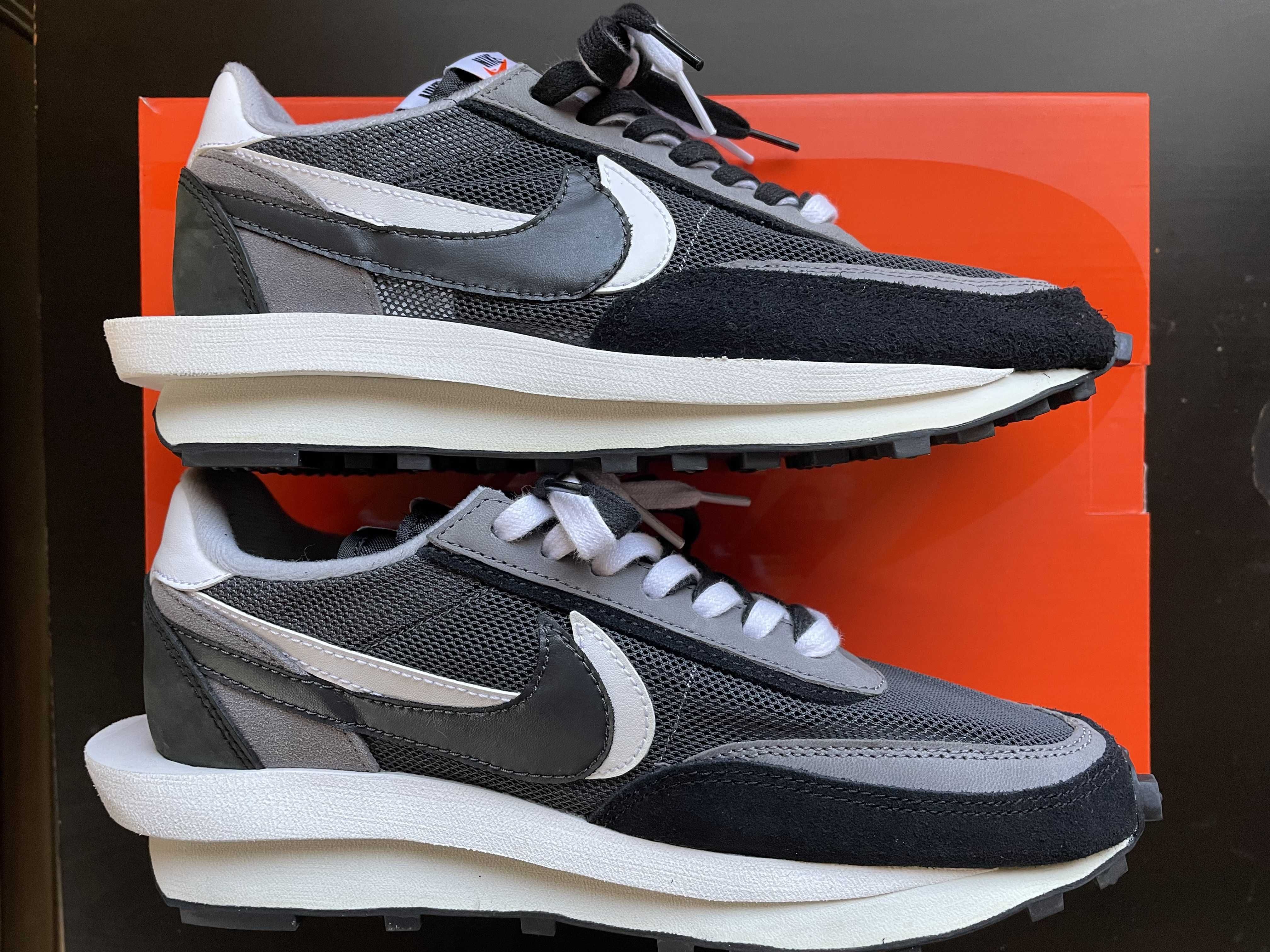 sacai × Nike LD Waffle "Black"