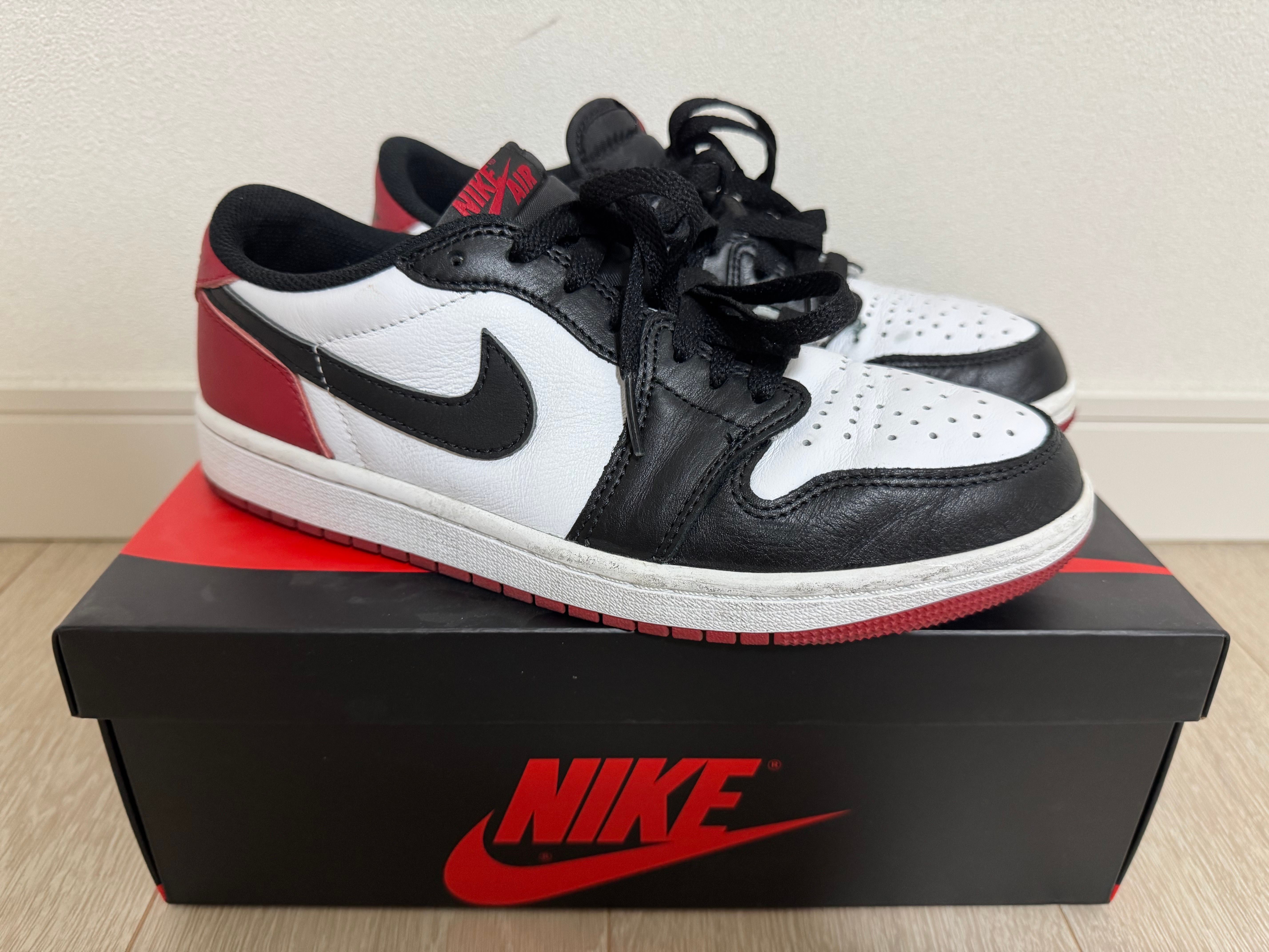 Nike Air Jordan 1 Retro Low OG "Black Toe"