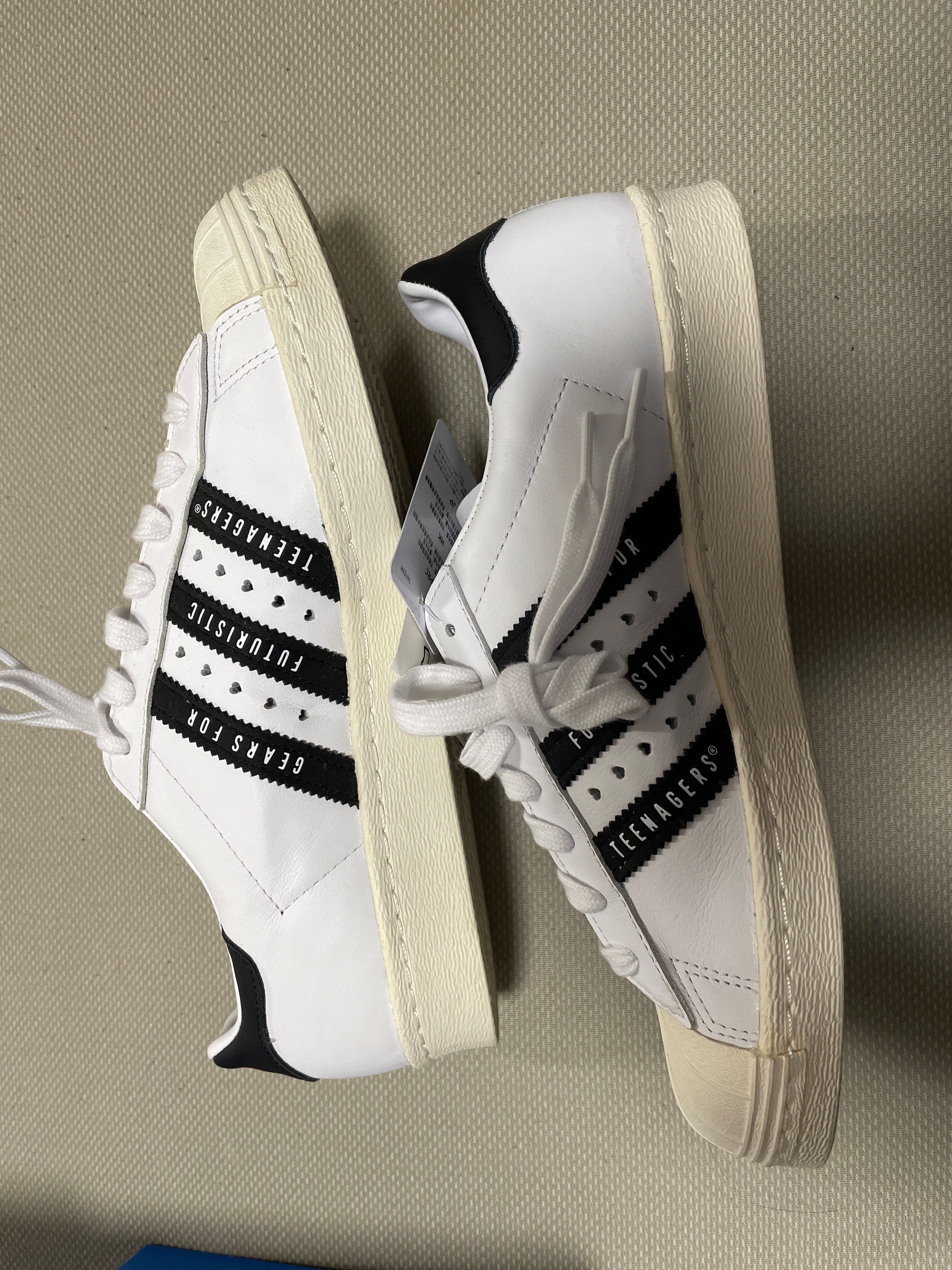 HUMAN MADE × adidas Superstar 80s "White/Black"