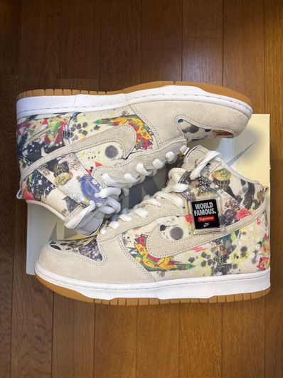 Supreme × Nike SB Dunk High "Rammellzee"