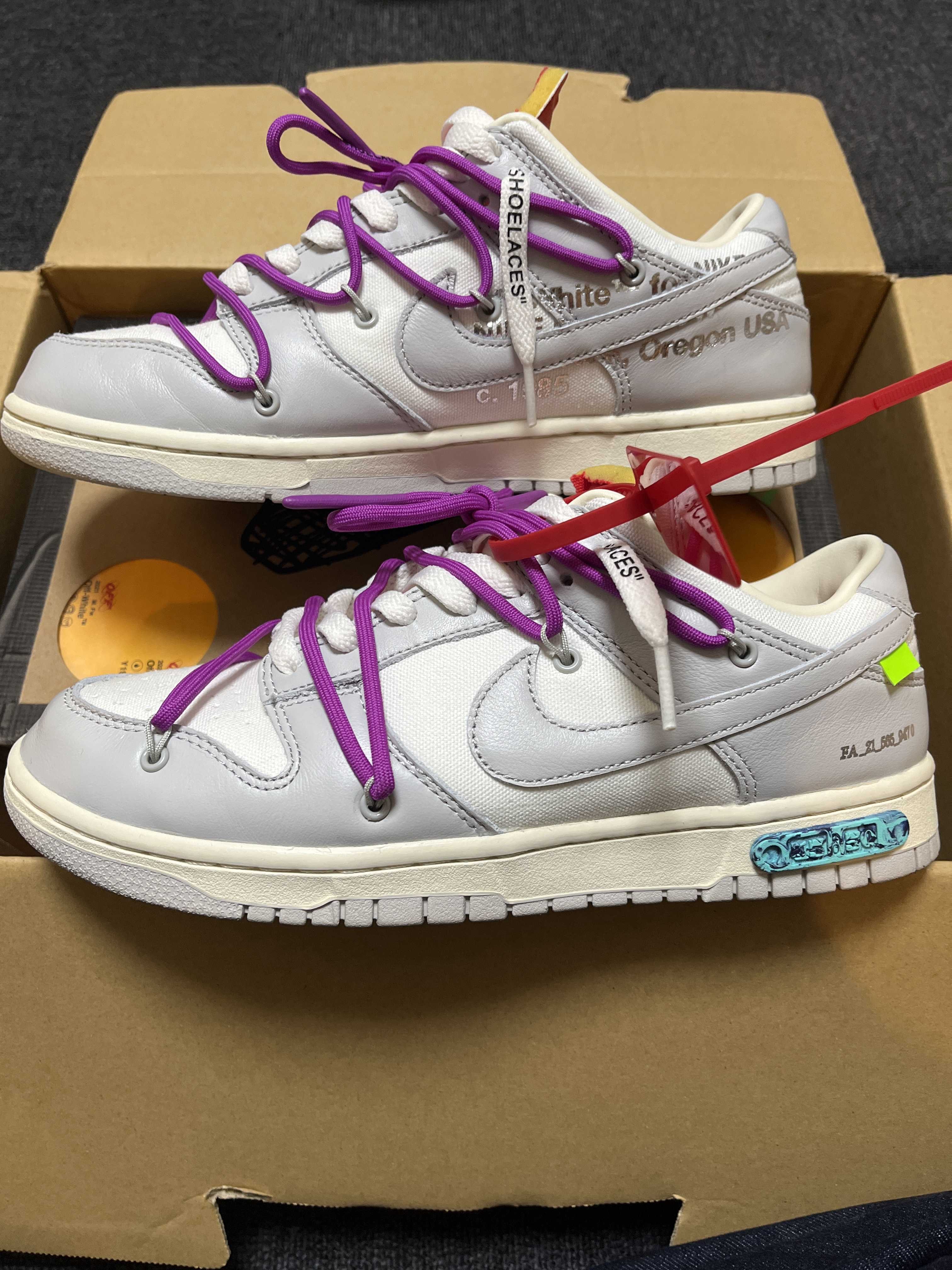 Off-White × Nike Dunk Low 1 of 50 "Lot.45"