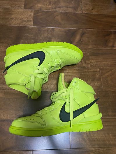 AMBUSH × NIKE DUNK HIGH "FLASH LIME"