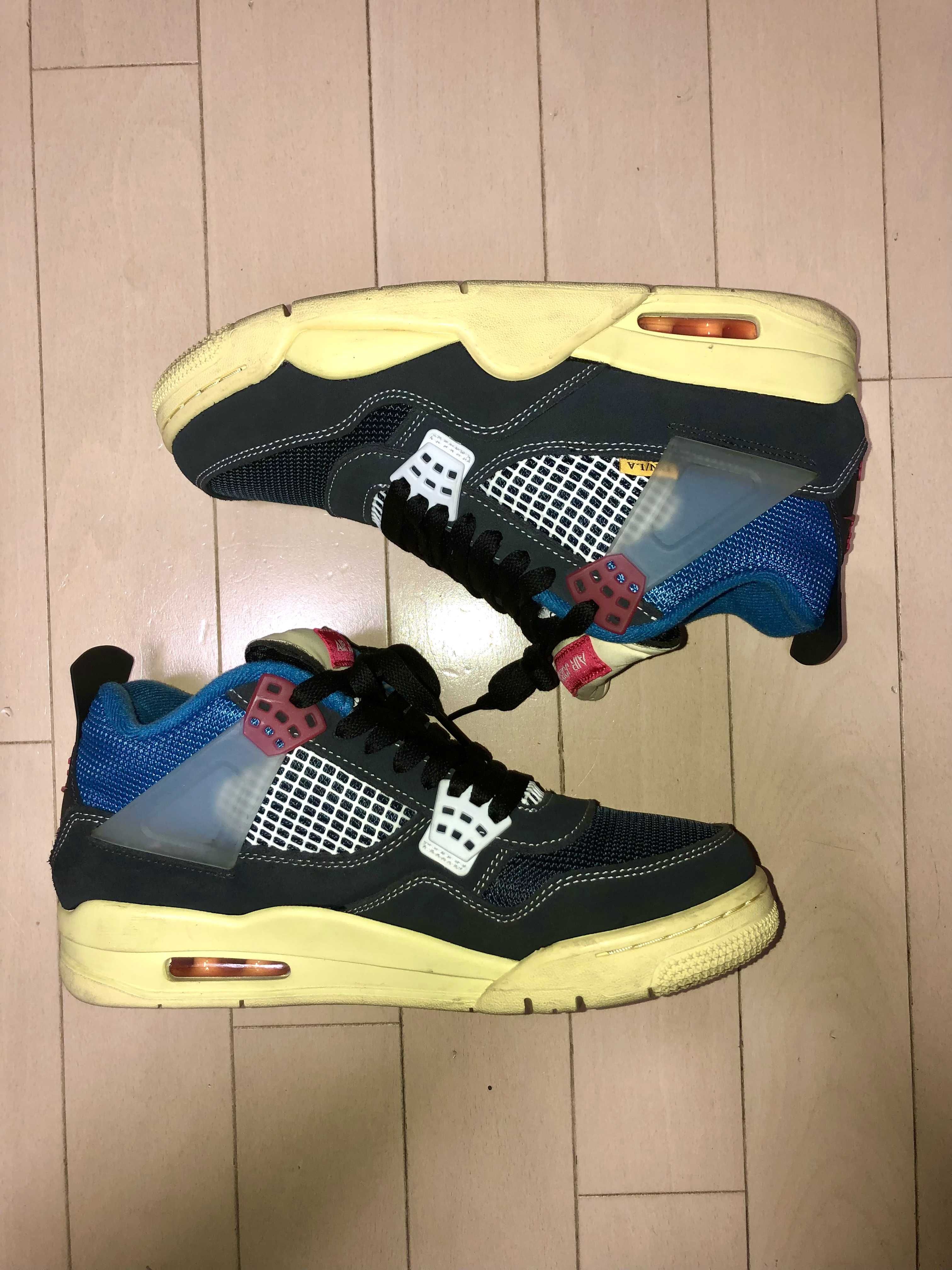 UNION × NIKE AIR JORDAN 4 "OFF NOIR"