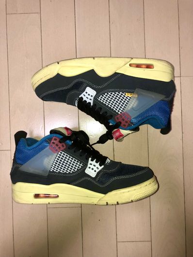 UNION × NIKE AIR JORDAN 4 "OFF NOIR"