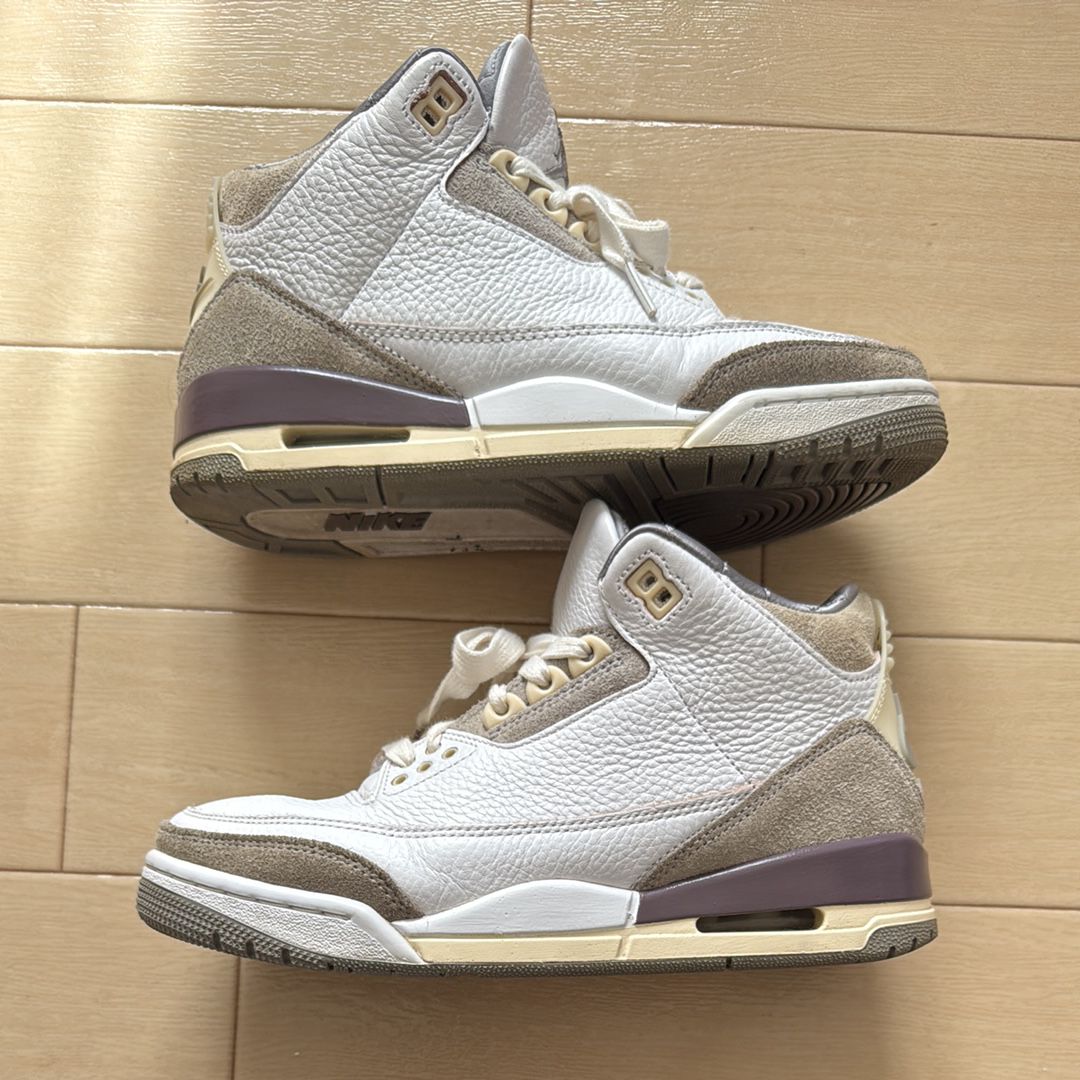 A Ma Maniere × Nike Women's Air Jordan 3 Retro SP "White/Medium Grey Violet Ore"