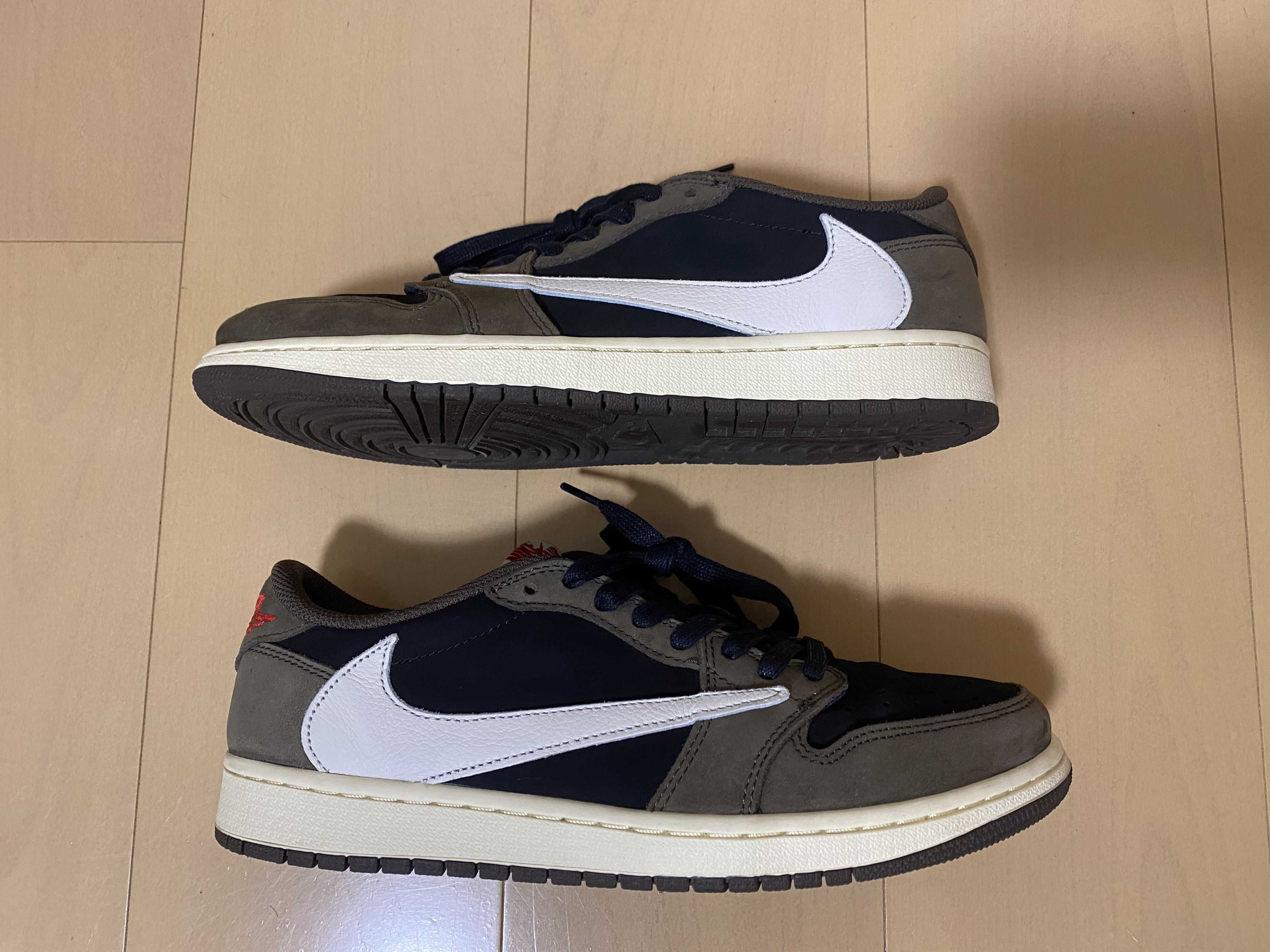 Travis Scott × Nike Air Jordan 1 Low OG SP-T  "Black/Dark Mocha"