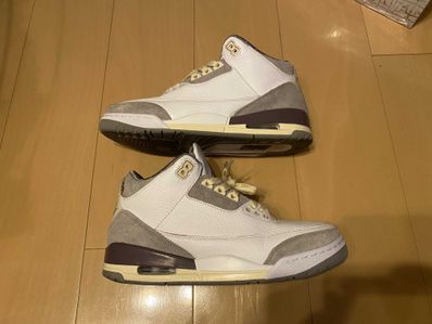 A Ma Maniere × Nike Women's Air Jordan 3 Retro SP "White/Medium Grey Violet Ore"