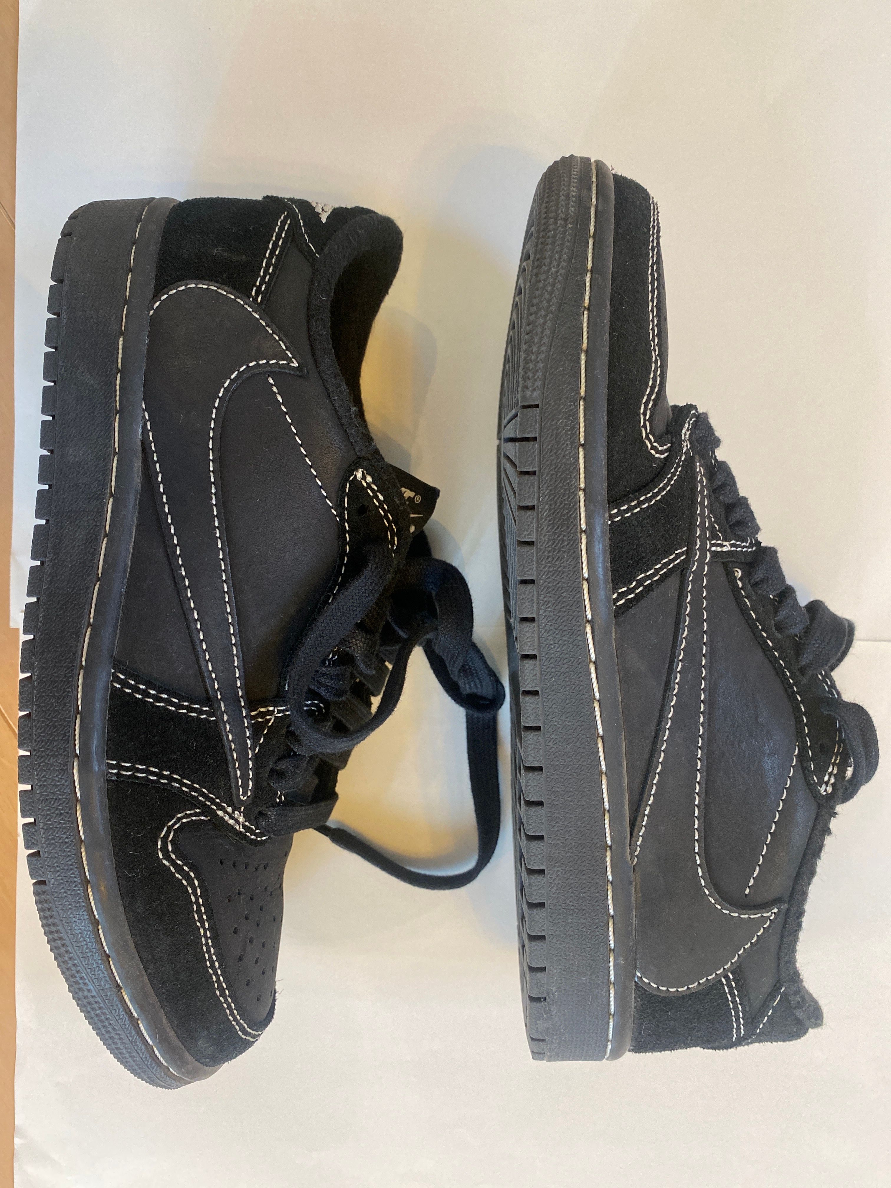 Travis Scott × Nike Air Jordan 1 Low OG SP "Black Phantom"