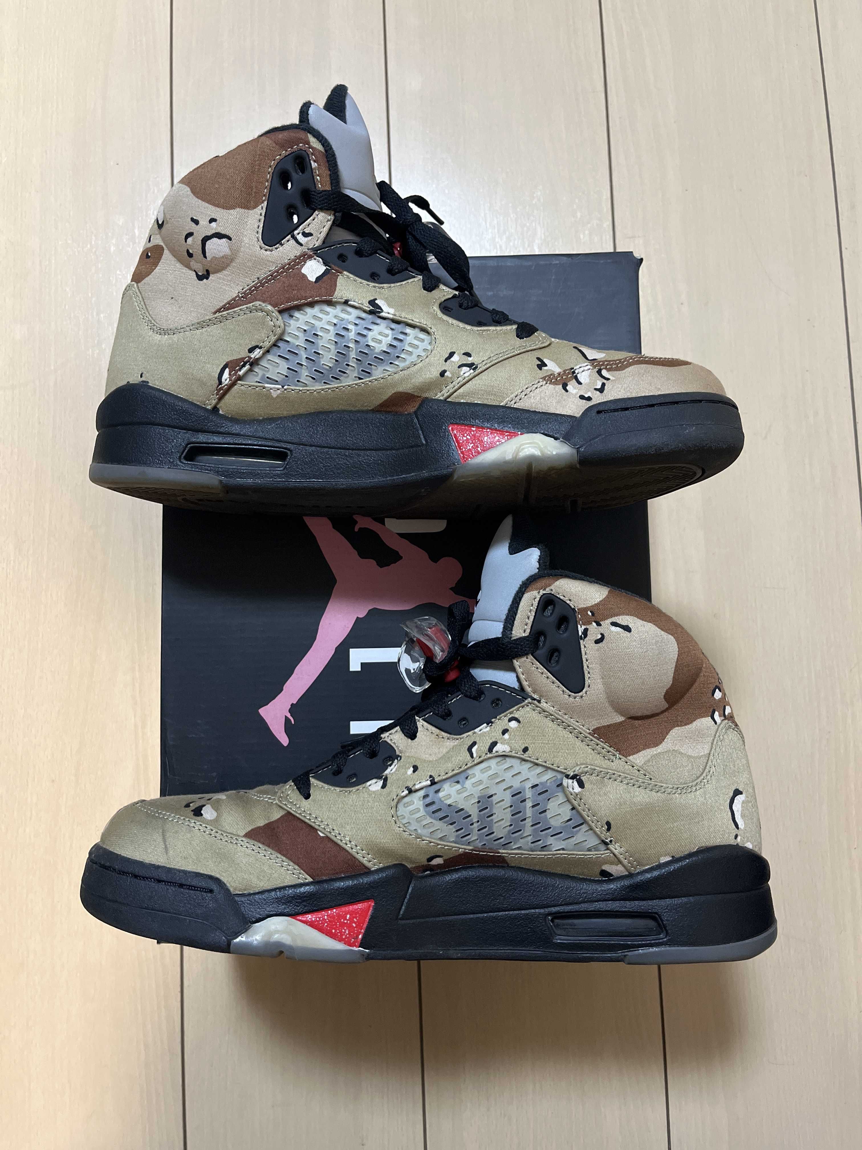 Supreme × Nike Air Jordan 5 Retro "Desert Camo"