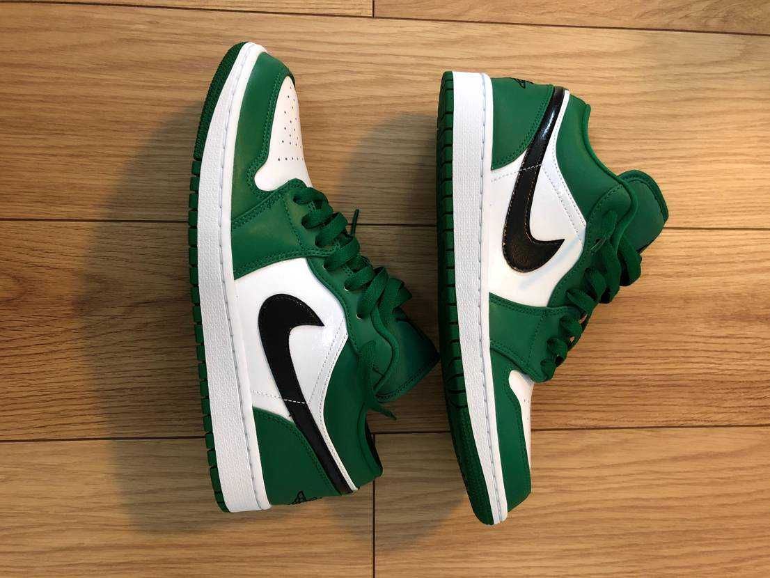 Nike Air Jordan 1 Low "Pine Green/White"