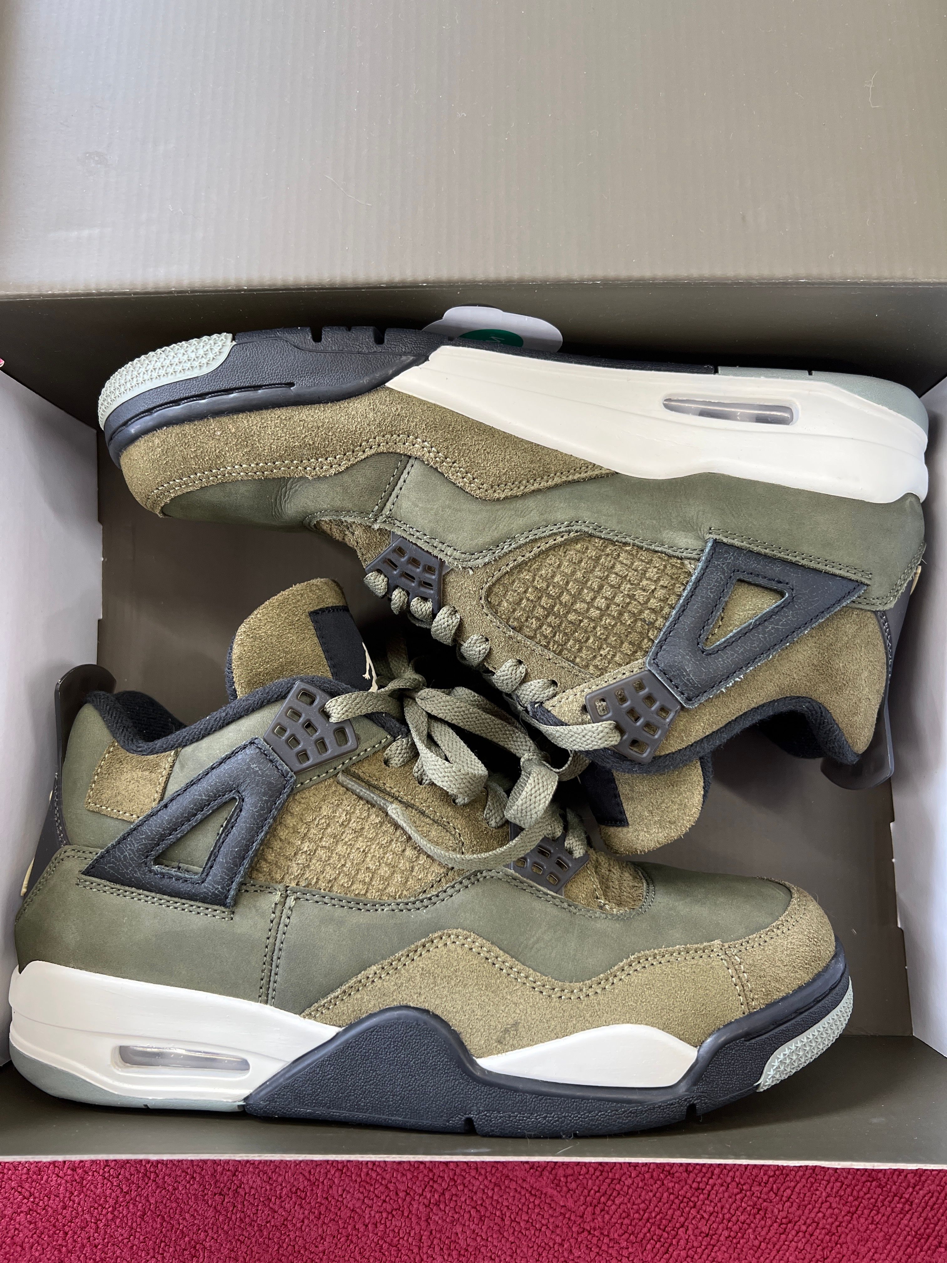 Nike Air Jordan 4 Retro SE Craft "Olive"