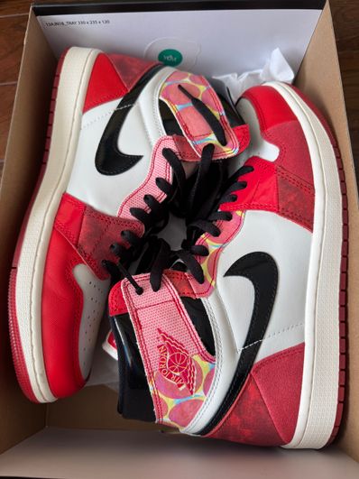 Spider-Man × Nike Air Jordan 1 Retro High OG SP "Spider-Man: Across the Spider-Verse/University Red"
