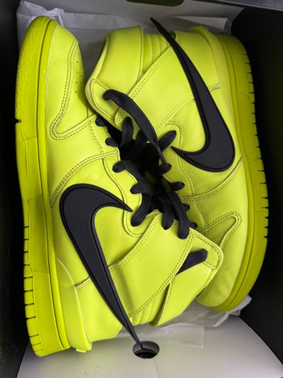 AMBUSH × NIKE DUNK HIGH "FLASH LIME"