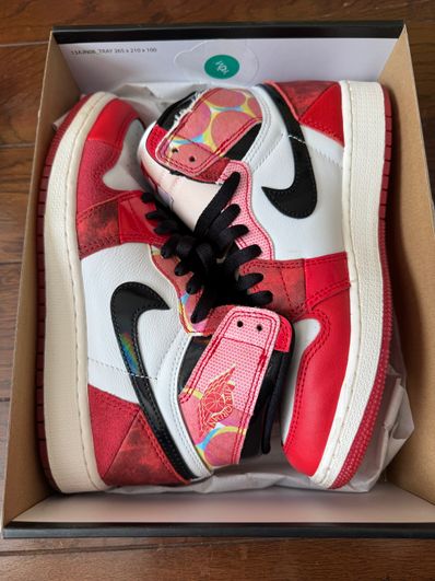 Spider-Man × Nike GS Air Jordan 1 High OG SP "Next Chapter/Spider-Man:Across the Spider-Verse"