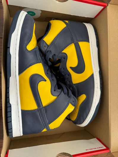 Nike Dunk High "Michigan"