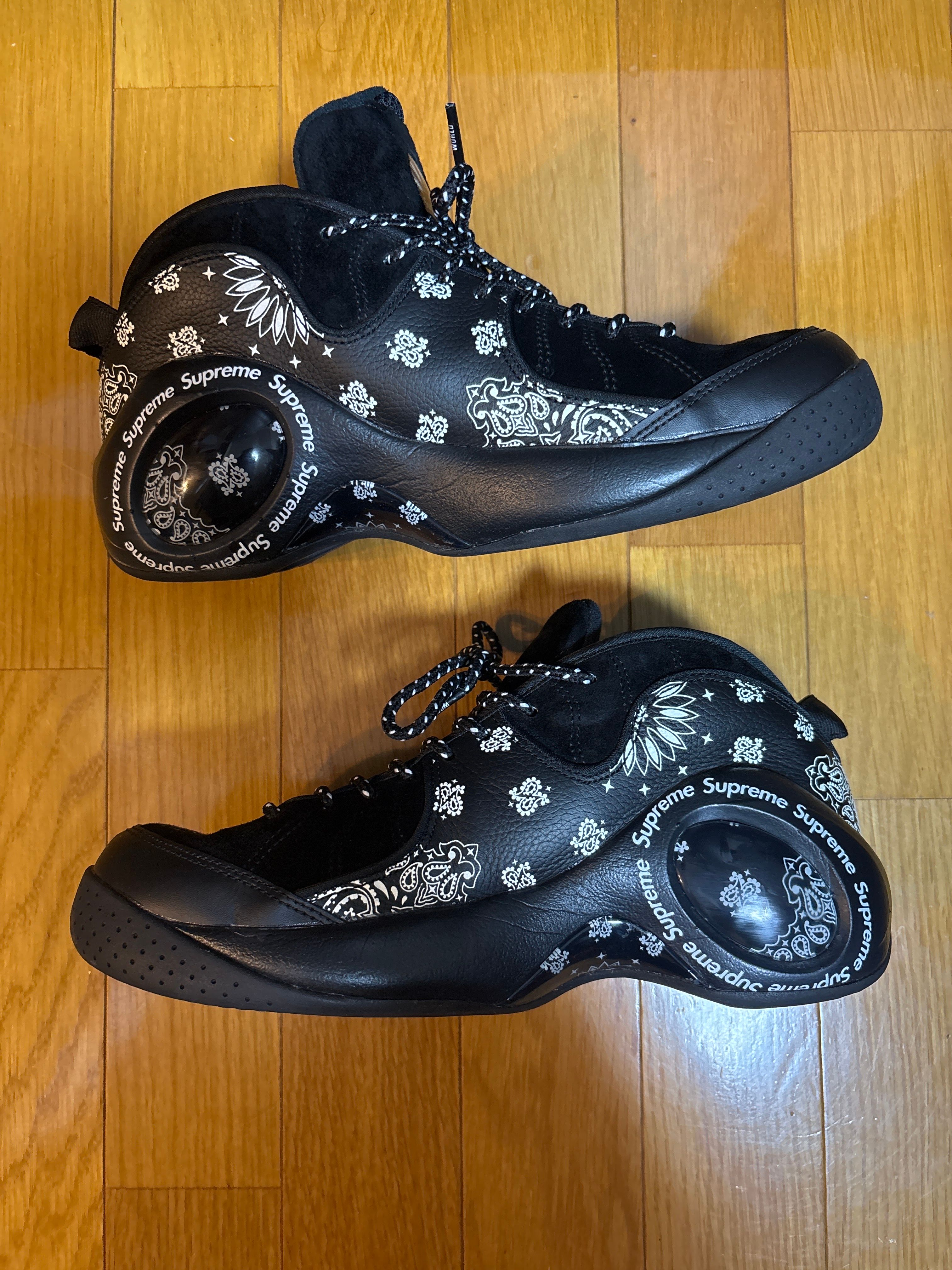 Supreme × Nike Air Zoom Flight 95 SP "Black/White"