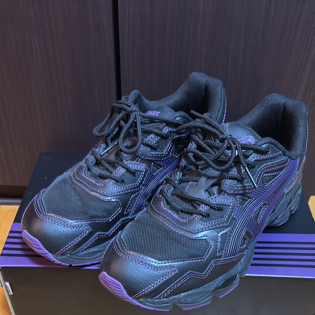 ニードルズ × アシックス ゲルNYC "ブラック/パープル"