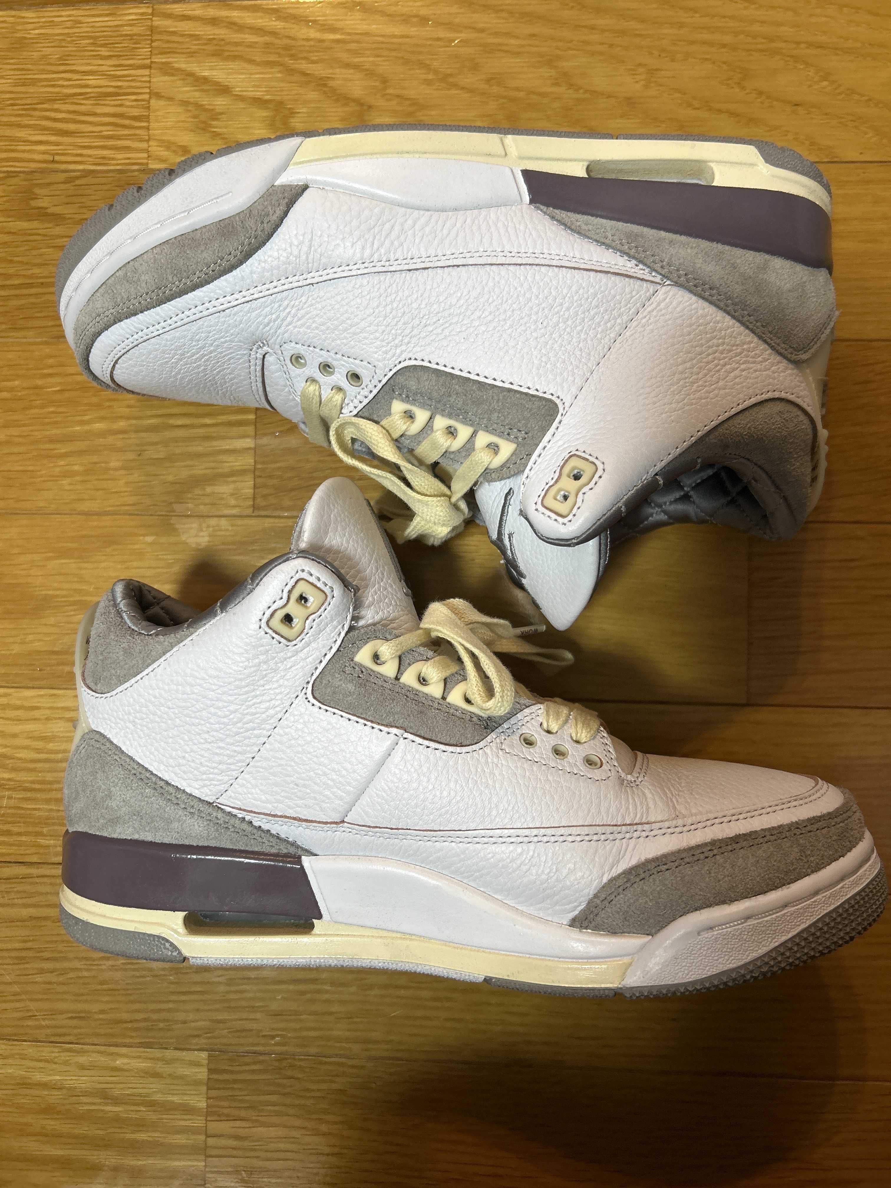 A Ma Maniere × Nike Women's Air Jordan 3 Retro SP "White/Medium Grey Violet Ore"