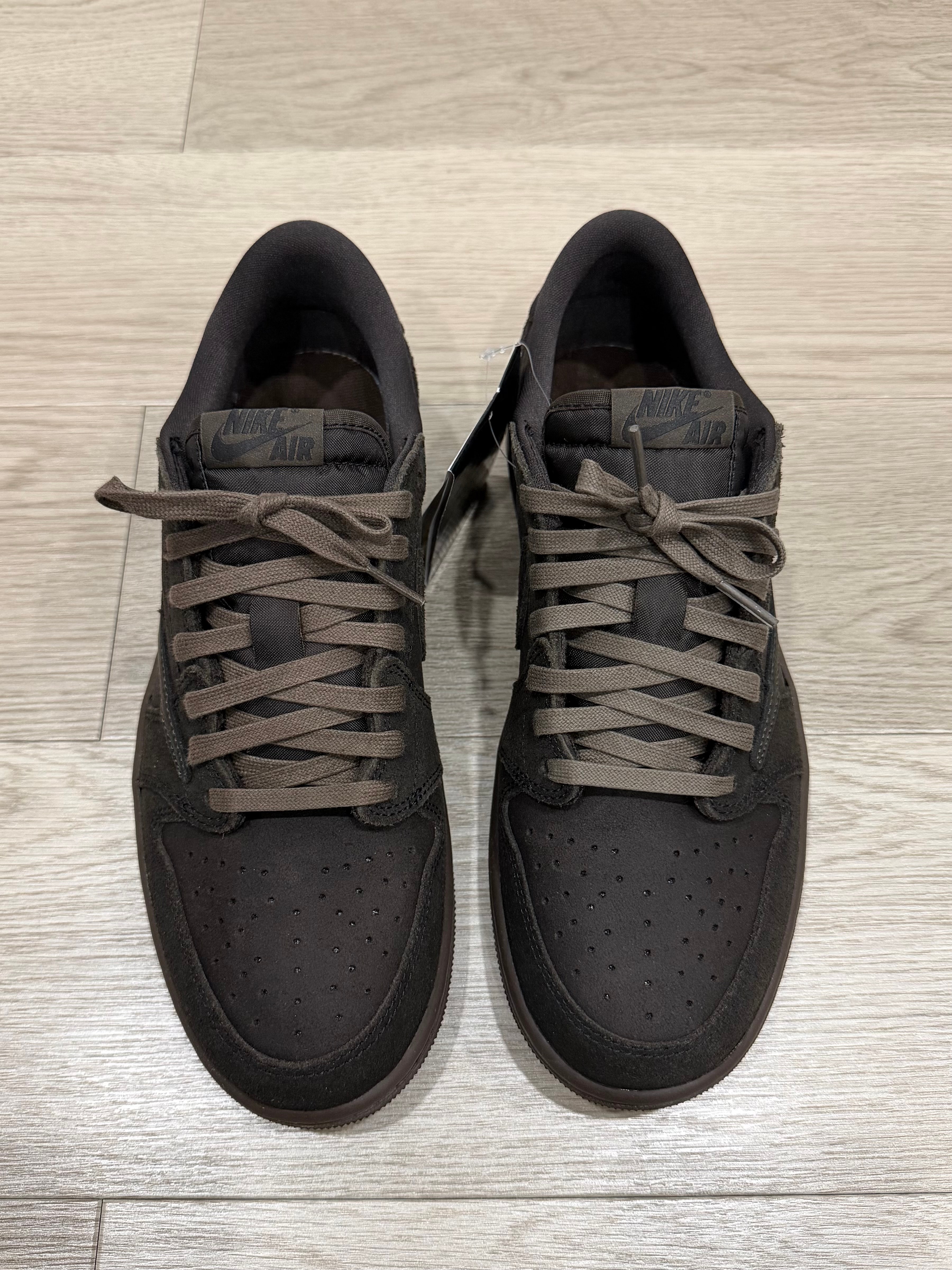 Travis Scott × Nike Air Jordan 1 Low OG SP "Velvet Brown and Dark Mocha"