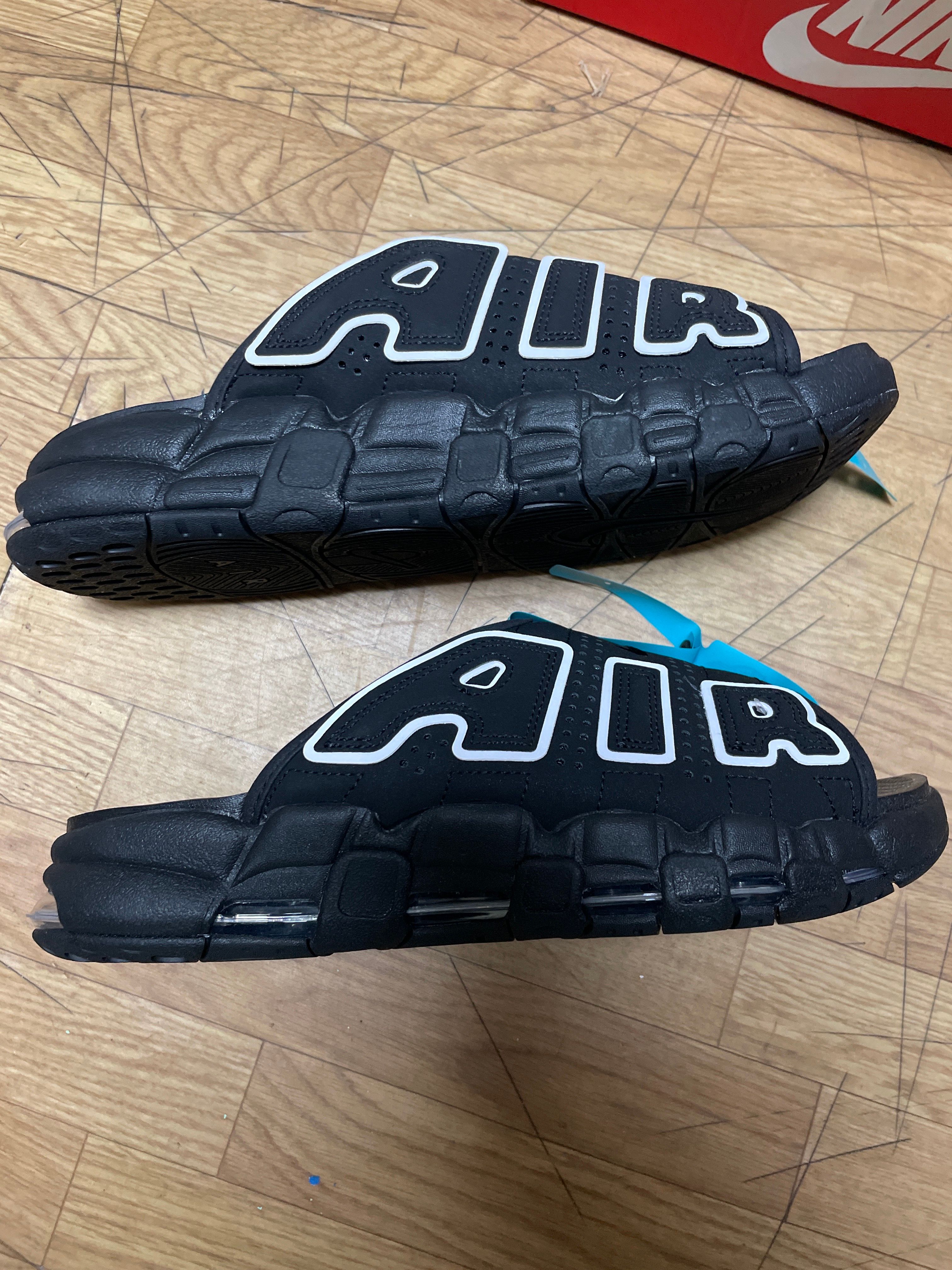 Nike Air More Uptempo Slide "Black" (DV2132-001/DV2137-001)