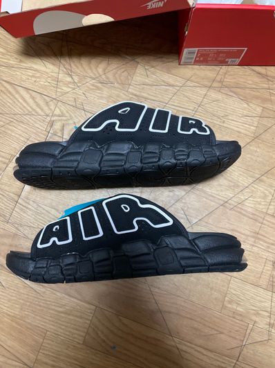 Nike Air More Uptempo Slide "Black" (DV2132-001/DV2137-001)